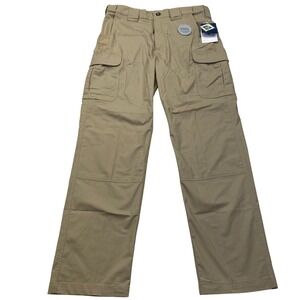 Propper Kinetic Tactical Pants Mens 34x34 Khaki Ripstop Water Resistant F52944X